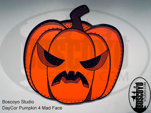 DayCor® Pumpkin 4 Mad Face