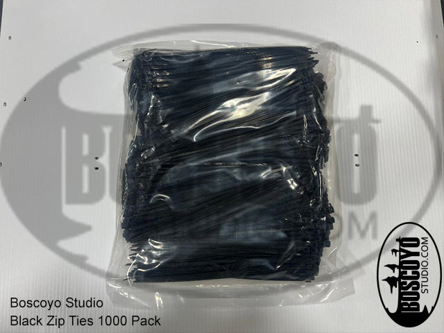 Zip Ties 8 inch 40lb (1,000 bag) - Boscoyo Studio