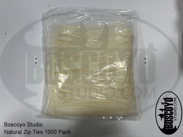 Zip Ties 8 inch 40lb (1,000 bag) - Boscoyo Studio