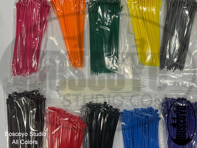 Zip Ties 8 inch 40lb - Boscoyo Studio