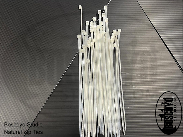 Zip Ties 8 inch 40lb - Boscoyo Studio