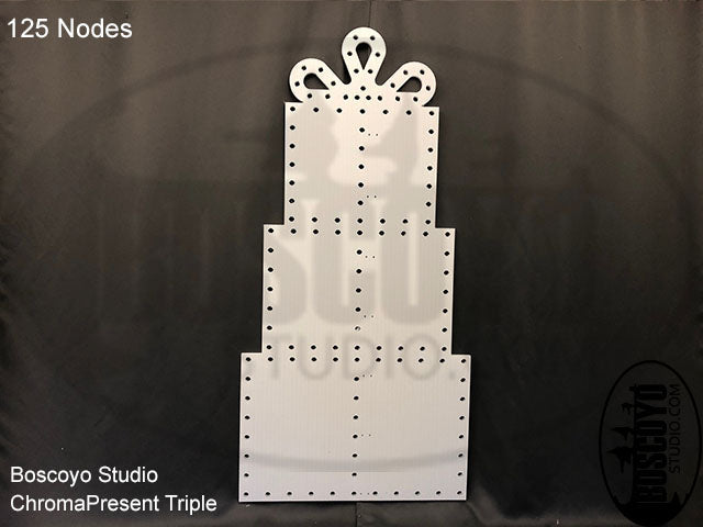 The ChromaPresent Triple — Holiday Lighting Prop | Boscoyo Studio Blog product blog