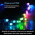 MATTOS--WS2811 Pixels Digital Addressable LED String Lights Waterproof RGB Full Color 12mm DC 12V (DC12V 500pcs)