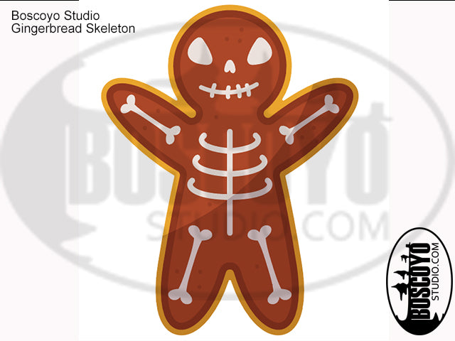 DayCor HiRes Gingerbread Skeleton