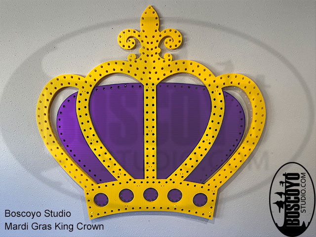 Mardi Gras King Crown