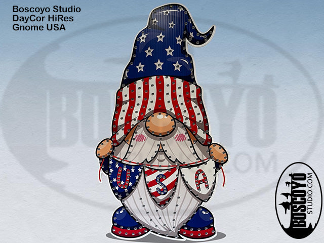 DayCor® HiRes America Patriotic Gnomes
