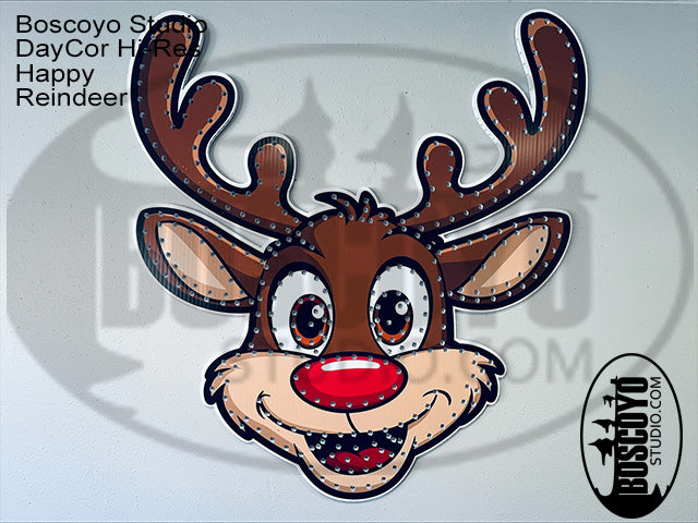 DayCor Hi-Res Happy Reindeer