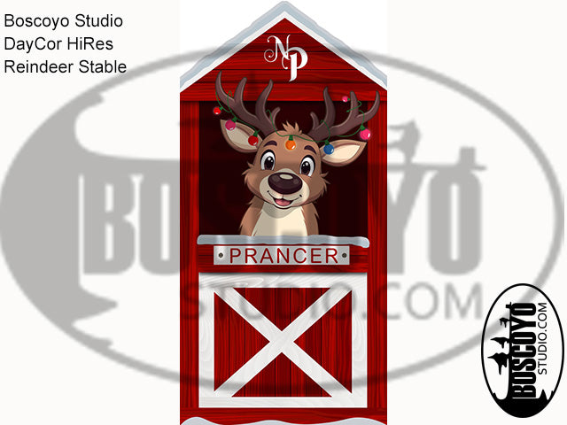 DayCor® HiRes Reindeer Stables (FREIGHT PALLET ONLY)