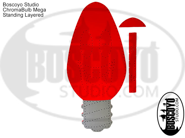 ChromaBulb Mega Standing Layered - Boscoyo Studio