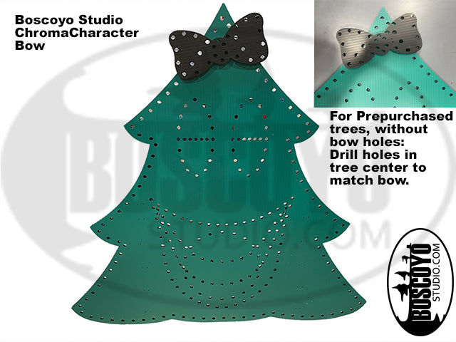 ChromaCharacter Christmas Tree BOW ONLY - Boscoyo Studio