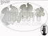 ChromaGhost Flying 2 (set of 3) - Boscoyo Studio