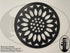 ChromaGlow Circle 23" Silhouette Cover Botanical Series - Boscoyo Studio