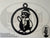ChromaGlow Circle 23" Silhouette Cover Christmas Series - Boscoyo Studio