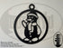 ChromaGlow Circle 23" Silhouette Cover Christmas Series - Boscoyo Studio