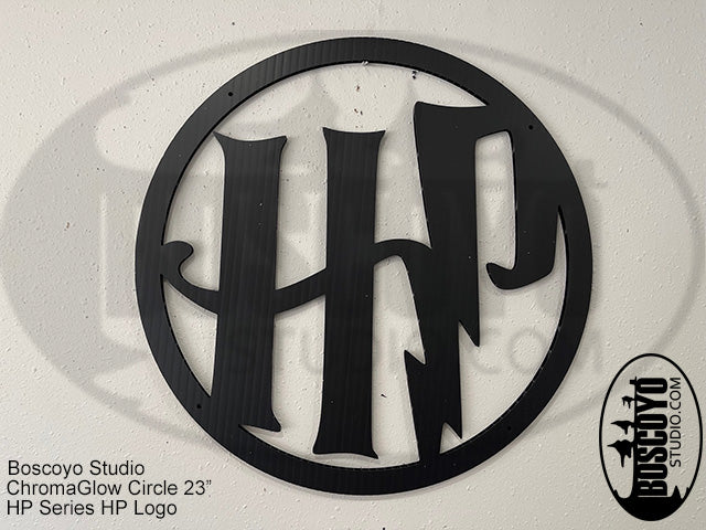 ChromaGlow Circle 23" Silhouette Cover HP Series - Boscoyo Studio
