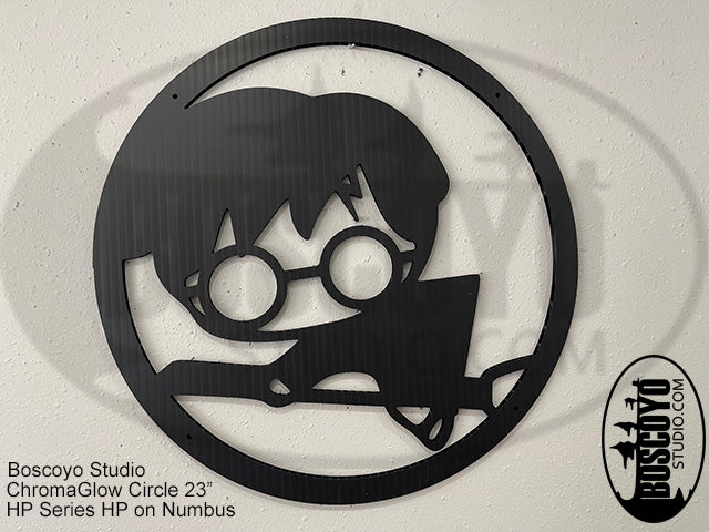 ChromaGlow Circle 23" Silhouette Cover HP Series - Boscoyo Studio
