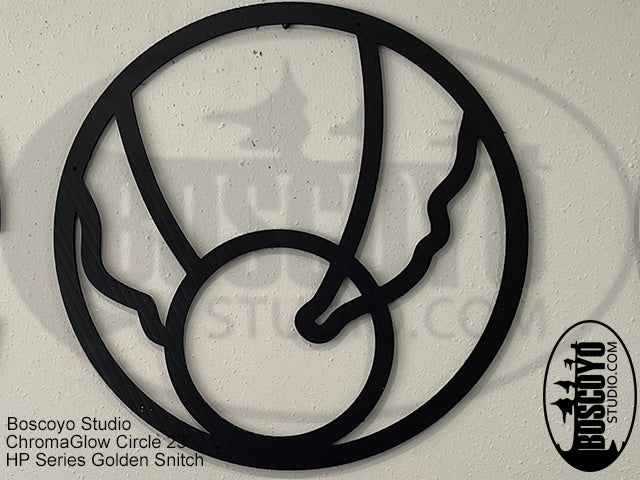 ChromaGlow Circle 23" Silhouette Cover HP Series - Boscoyo Studio