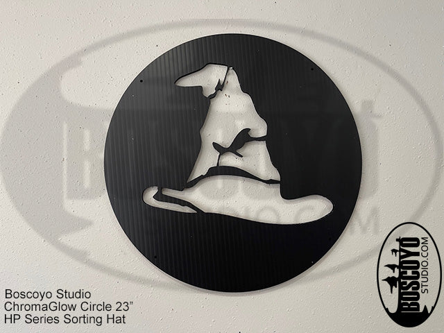 ChromaGlow Circle 23" Silhouette Cover HP Series - Boscoyo Studio