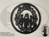 ChromaGlow Circle 23" Silhouette Cover Victorian Series - Boscoyo Studio