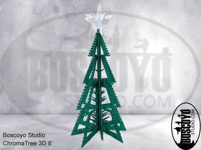 ChromaTree 3D 8' - Boscoyo Studio