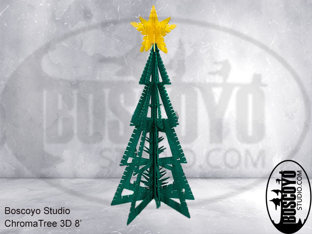 ChromaTree 3D 8' - Boscoyo Studio