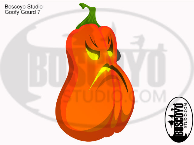 DayCor HiRes Goofy Gourd - Boscoyo Studio