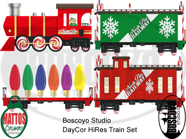 DayCoro™ HiRes Train Set (4 cars)