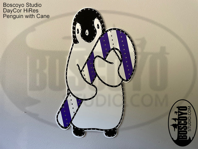 DayCor® HiRes Penguin with Candy Cane - Boscoyo Studio