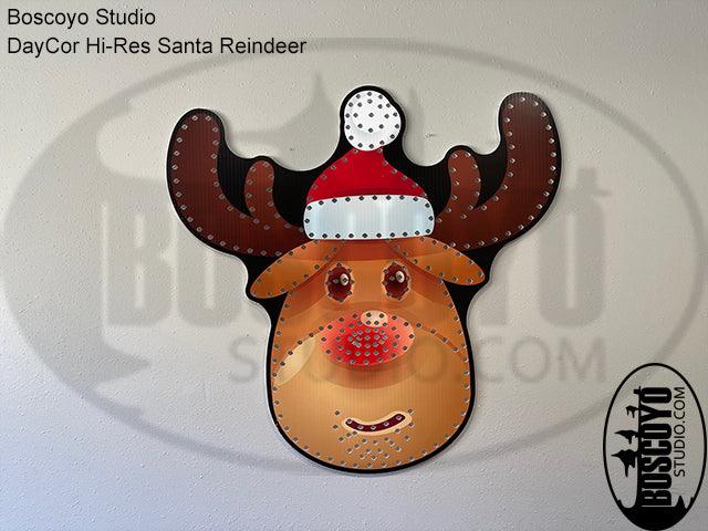 DayCor® HiRes Santa Reindeer - Boscoyo Studio