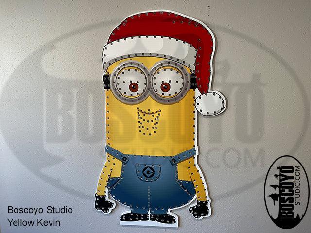 DayCor Yellow Santa Hat Guys --Set of 3 - Boscoyo Studio