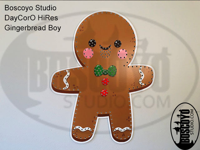 DayCorO™ HiRes Gingerbread Boy - Boscoyo Studio