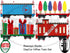 DayCoro™ HiRes Train Set (Full set 8 cars) - Boscoyo Studio