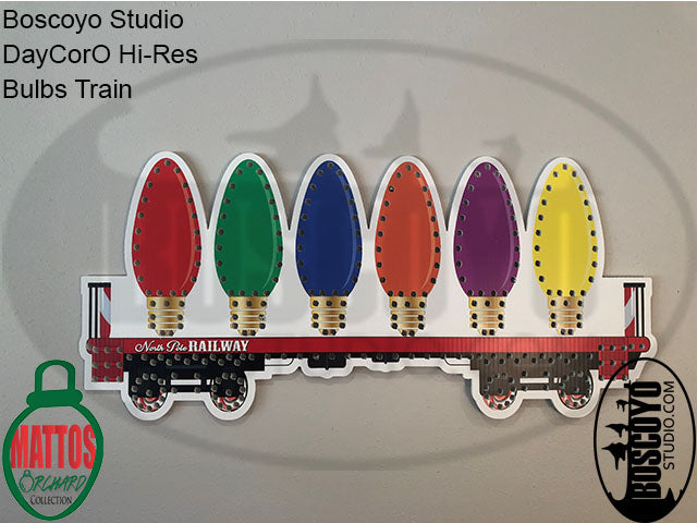 DayCoro™ HiRes Train Set (Full set 8 cars) - Boscoyo Studio