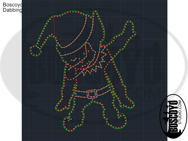 Elf Dabbing - Boscoyo Studio