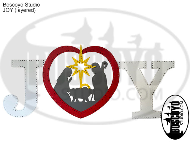 JOY (layered) - Boscoyo Studio
