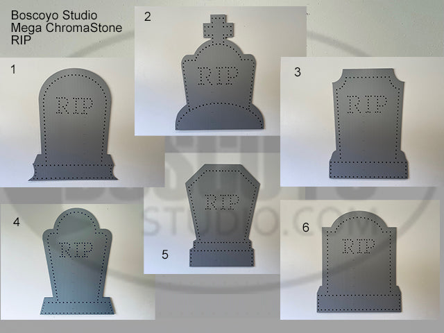 MegaChromaStones RIP Collection - Boscoyo Studio