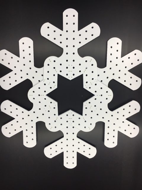 Living Light Shows 46” Pixel Snowflake