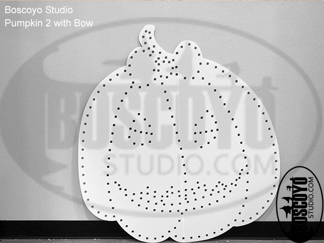 Pumpkin 2 with Bow - Boscoyo Studio