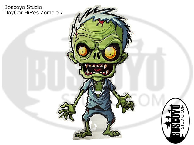 Shooting Characters Zombies 4' - Boscoyo Studio