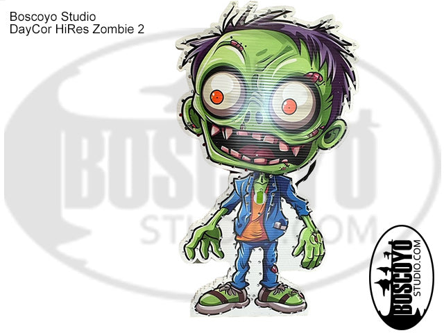 Shooting Characters Zombies 4' - Boscoyo Studio