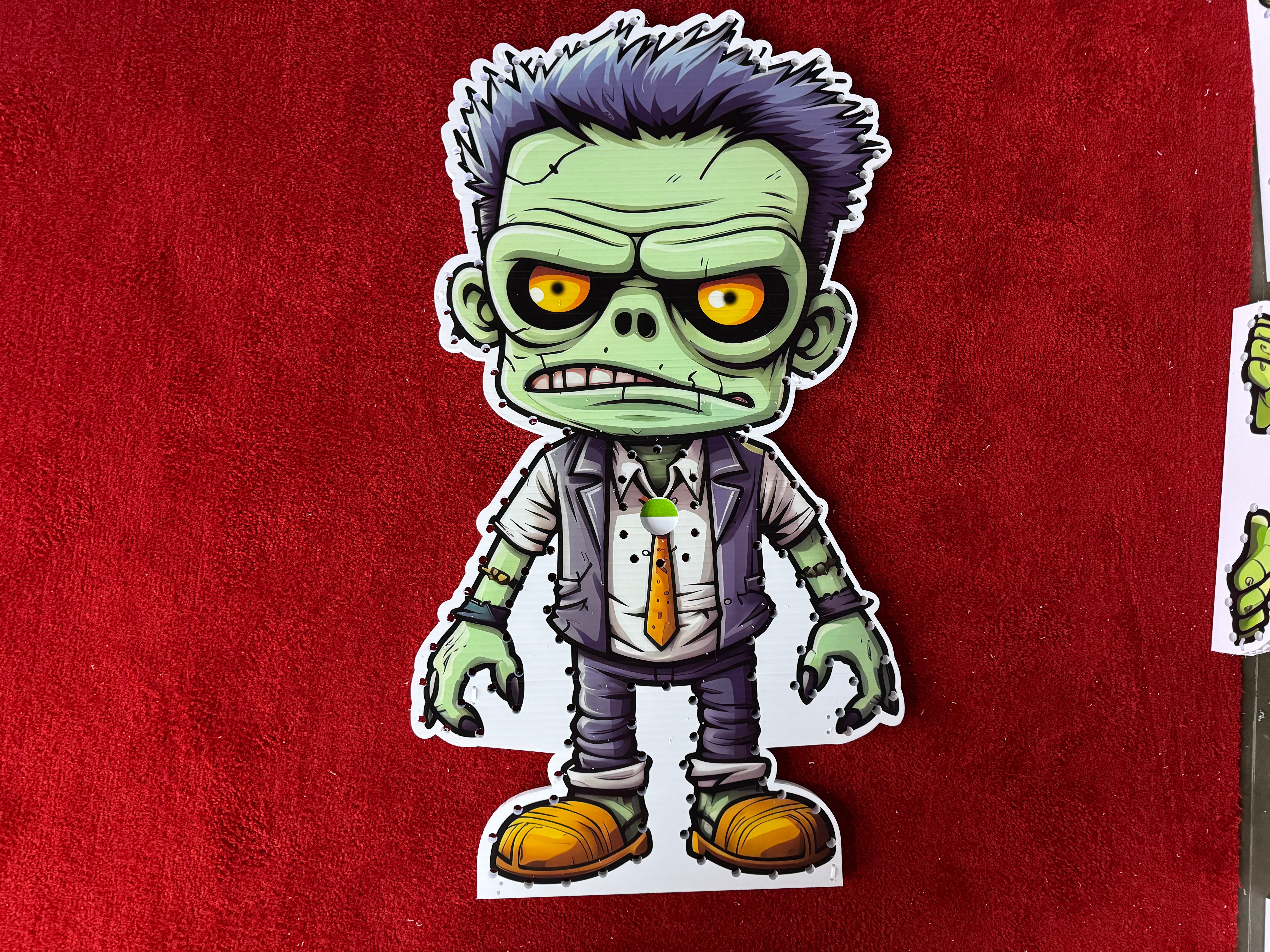 Shooting Characters Zombies 4' - Boscoyo Studio