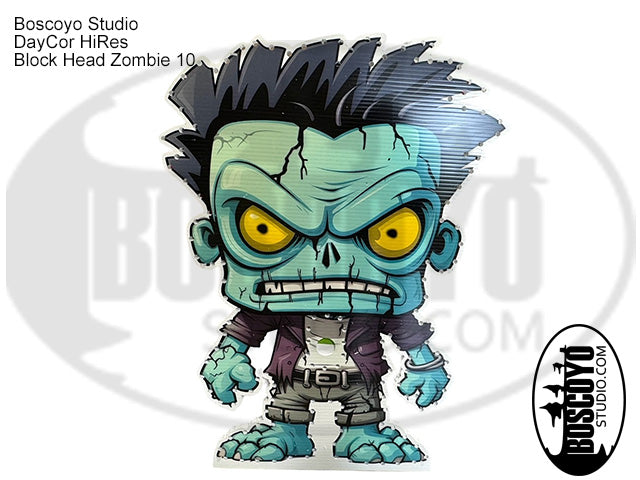 Shooting Characters Zombies 4' - Boscoyo Studio