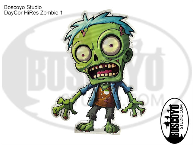 Shooting Characters Zombies 4' - Boscoyo Studio