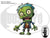 Shooting Characters Zombies 4' - Boscoyo Studio
