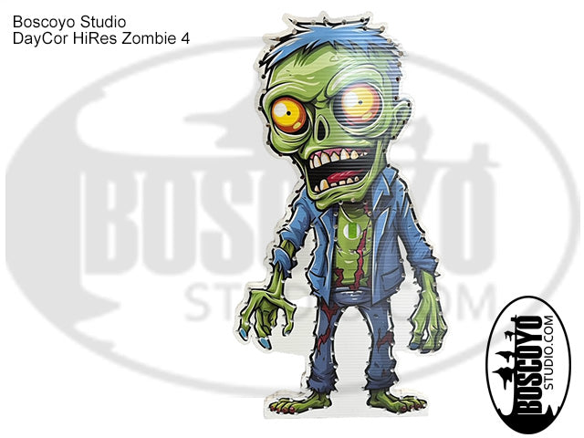 Shooting Characters Zombies 4' - Boscoyo Studio