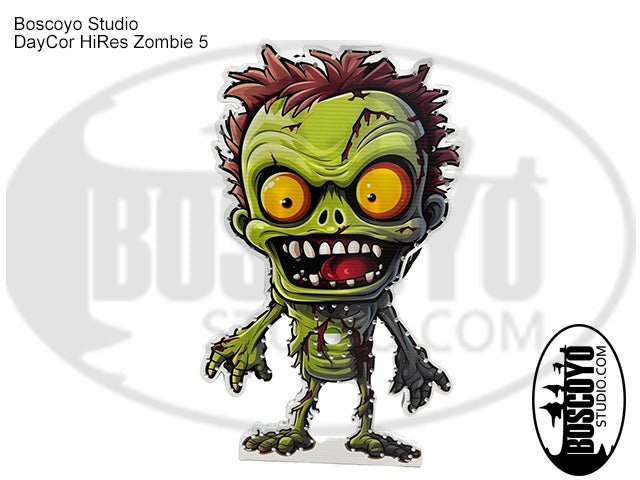 Shooting Characters Zombies 4' - Boscoyo Studio
