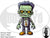 Shooting Characters Zombies 4' - Boscoyo Studio