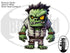 Shooting Characters Zombies 4' - Boscoyo Studio