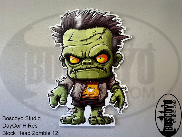 Shooting Characters Zombies 4' - Boscoyo Studio